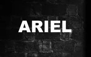 Significado de Ariel y su origen