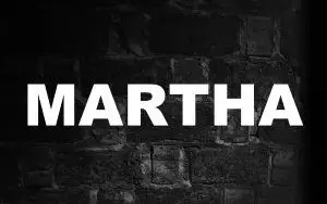 Significado de Martha y su origen