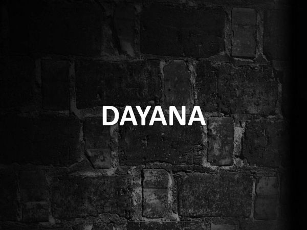 significado de dayana