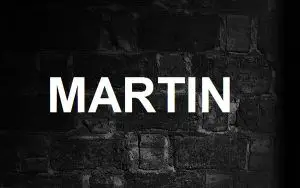 Significado de Martin 