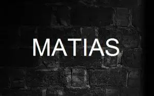 Significado de Matías