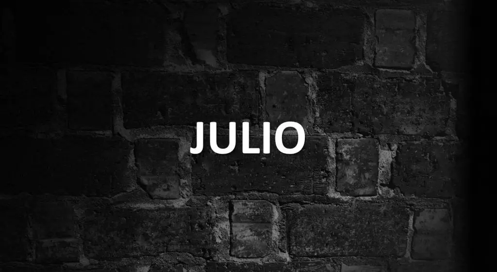 Significado de Julio, personalidad y origen