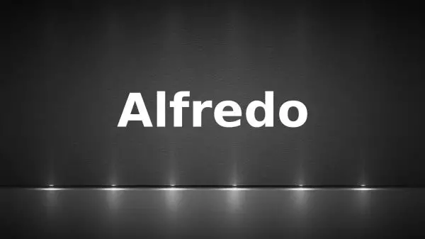 Significado de Alfredo y su origen