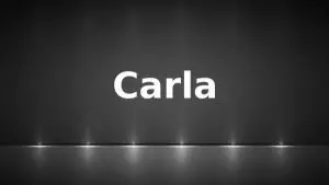 Significado de Carla y su origen