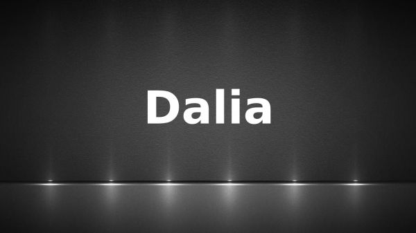 Significado de Dalia y su origen