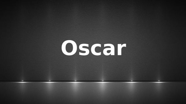 Significado de Oscar y su origen
