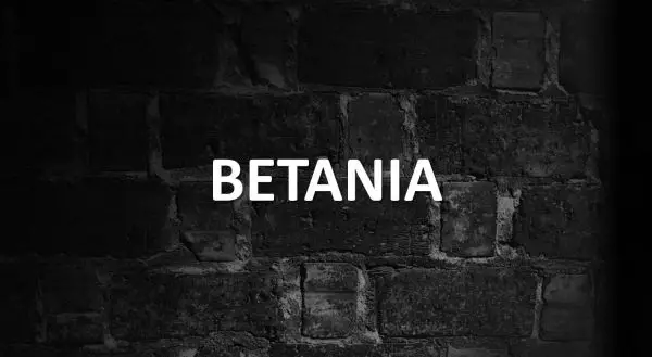 Significado de Betania