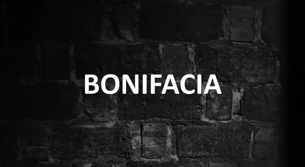 Significado de Bonifacia