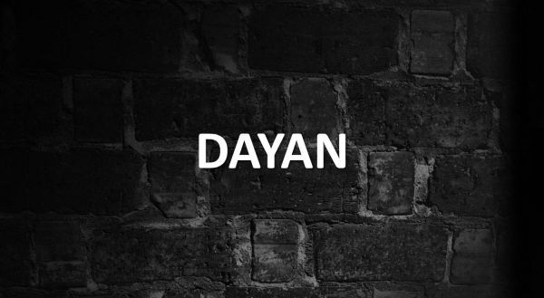 Significado de Dayan