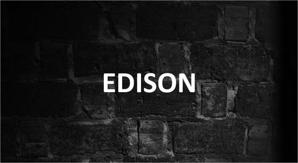 Significado de Edison