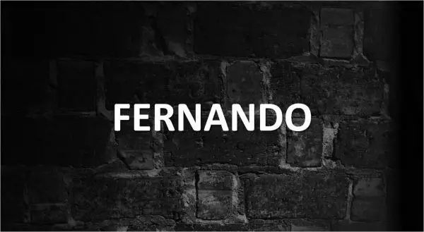 Significado de Fernando