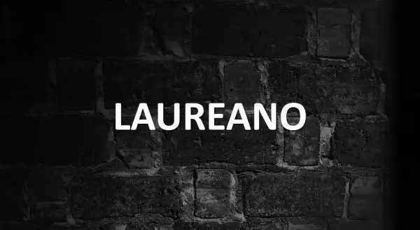 Significado de Laureano