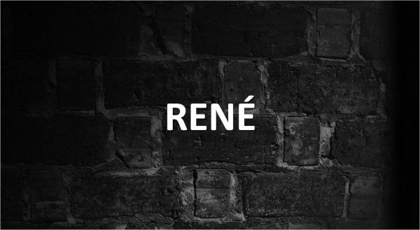 Significado de René, personalidad y origen