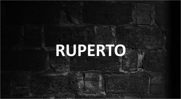 Significado de Ruperto, personalidad y origen