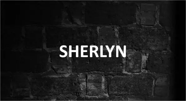 Significado de Sherlyn