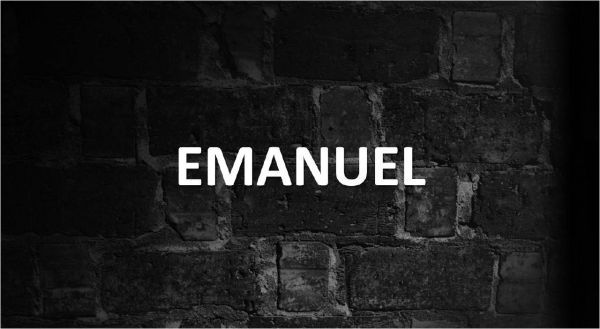 Significado de Emanuel