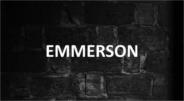 Significado de Emmerson