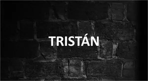 Significado de Tristán