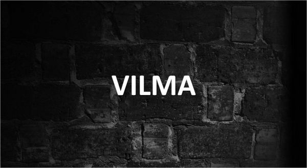 Significado de Vilma