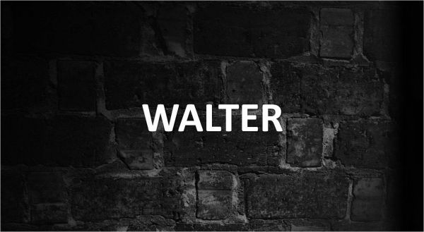 Significado de Walter