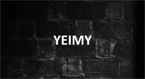 Significado de Yeimy