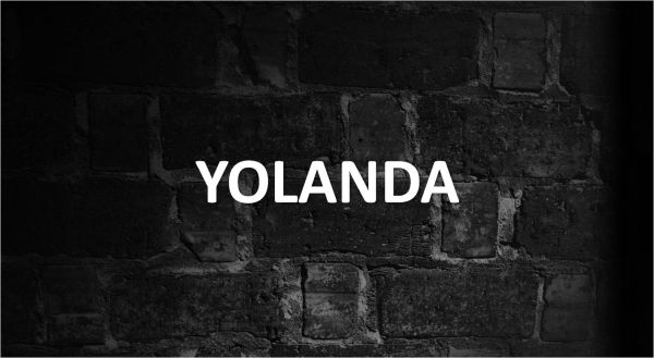 Significado de Yolanda