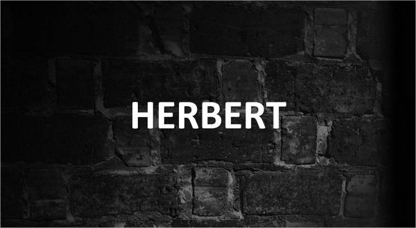Significado de Herbert
