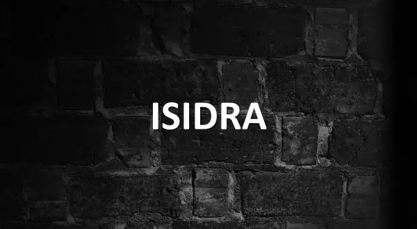 Significado de Isidra
