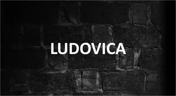 Significado de Ludovica