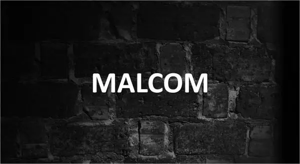 Significado de Malcom