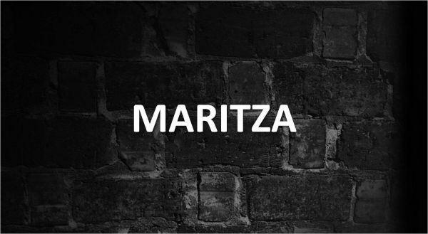 Significado de Maritza