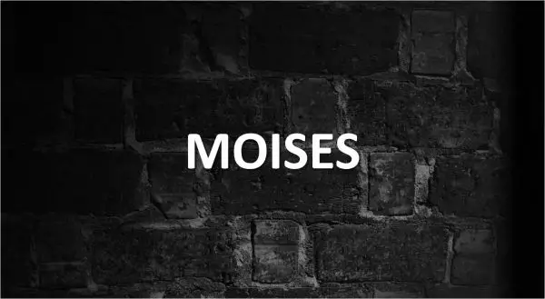 Significado de Moises