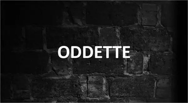 Significado de Oddette, personalidad y origen