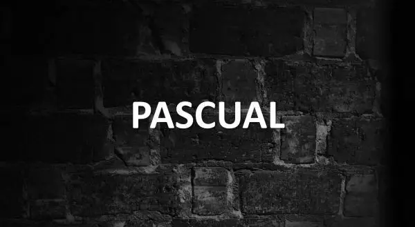 Significado de Pascual