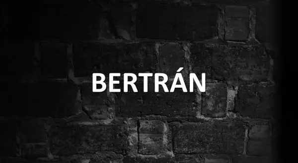 significado de BERTRÁN