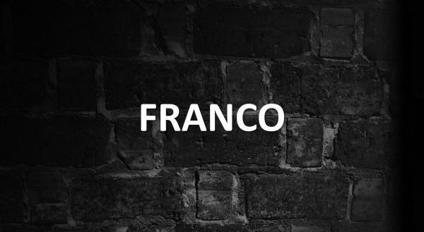 Significado de FRANCO