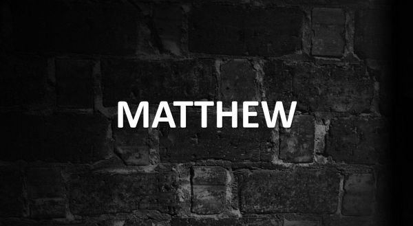 significado de MATTHEW