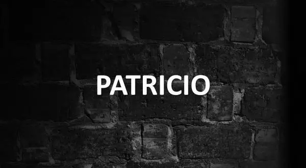 significado de PATRICIO