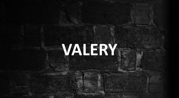 Significado de Valery