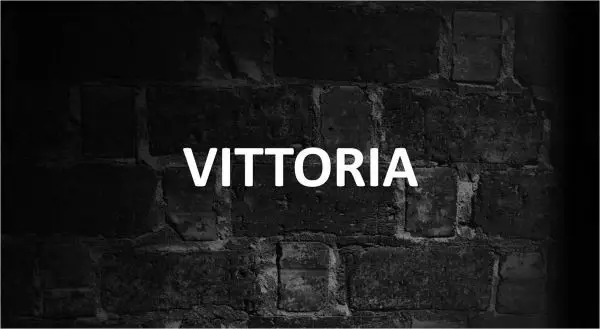 Significado de Vittoria