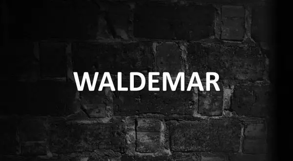 Significado de Waldemar