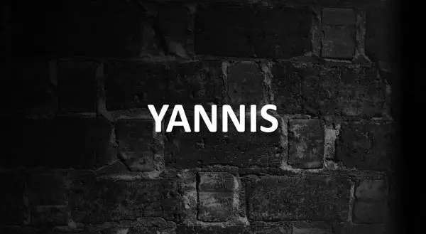 Significado de Yannis