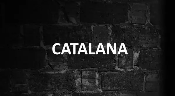 Significado de Catalana