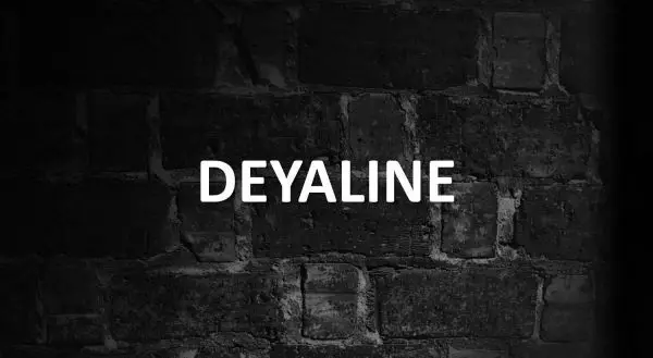 Significado de Deyaline