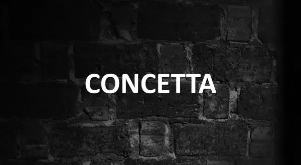 Significado de Concetta