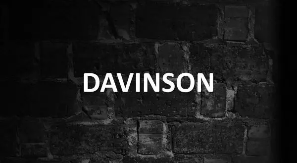 Significado de Davinson