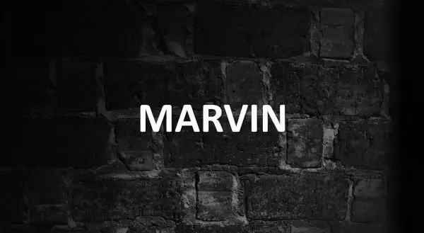 Significado de Marvin