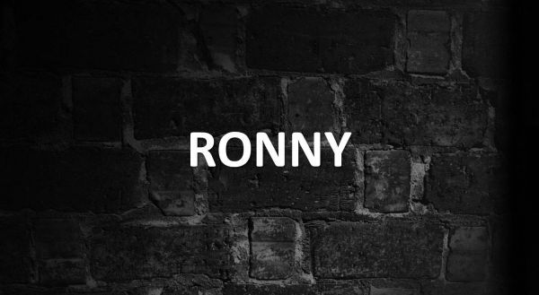 Significado de Ronny