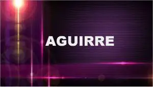significado del apellido Aguirre