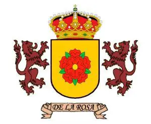 Significado del escudo del apellido De la Rosa